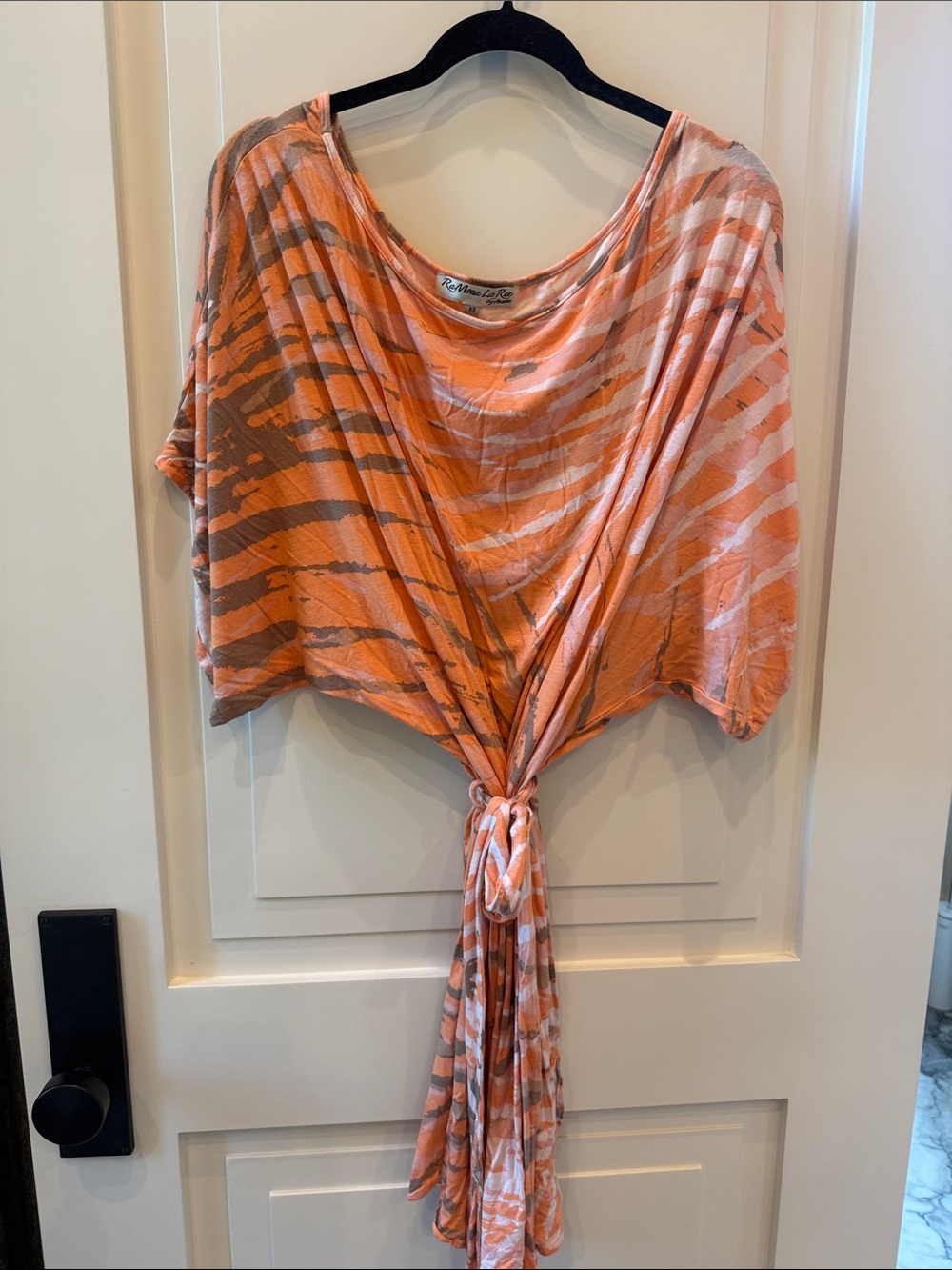 Ramona LaRue Orange Dress